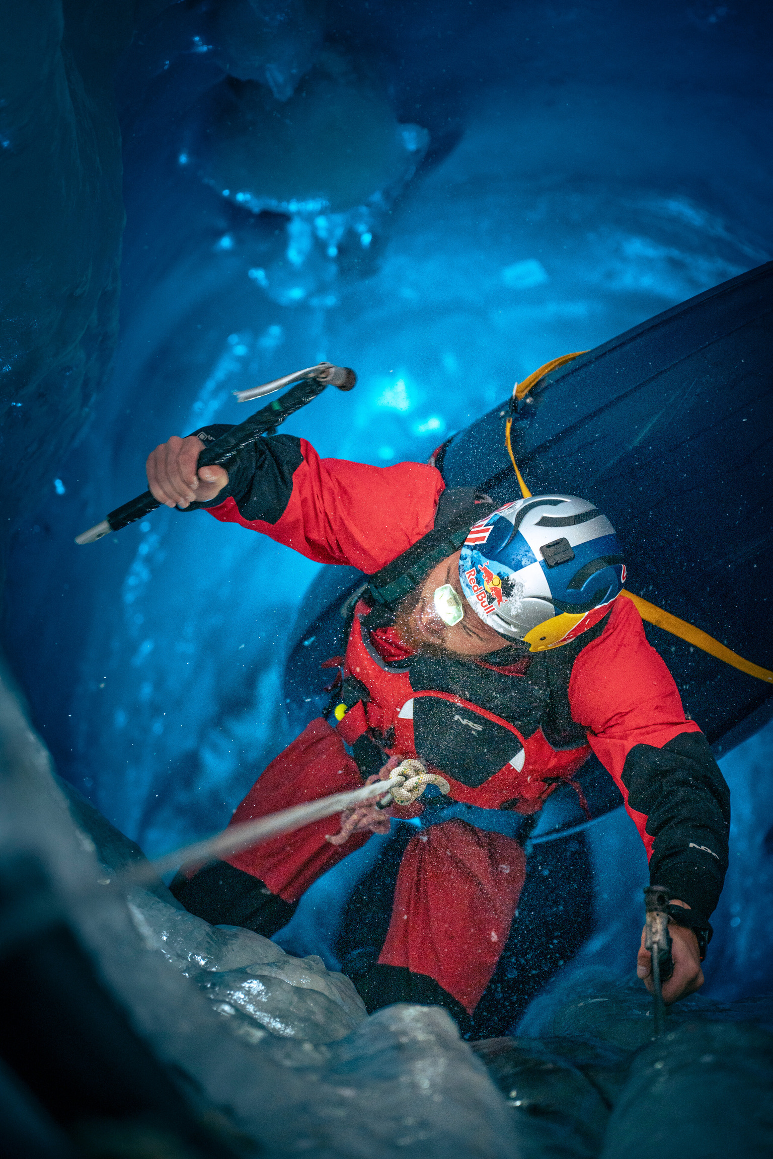 Red Bull Werbespot im Natureispalast