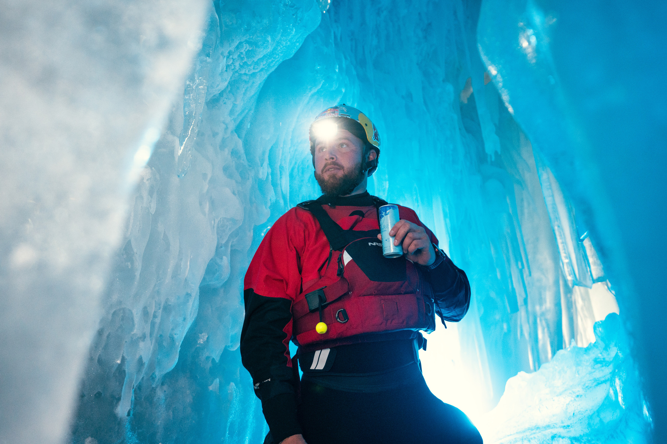 Red Bull Werbespot im Natureispalast